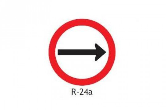 O que regulamenta a placa R-24a?